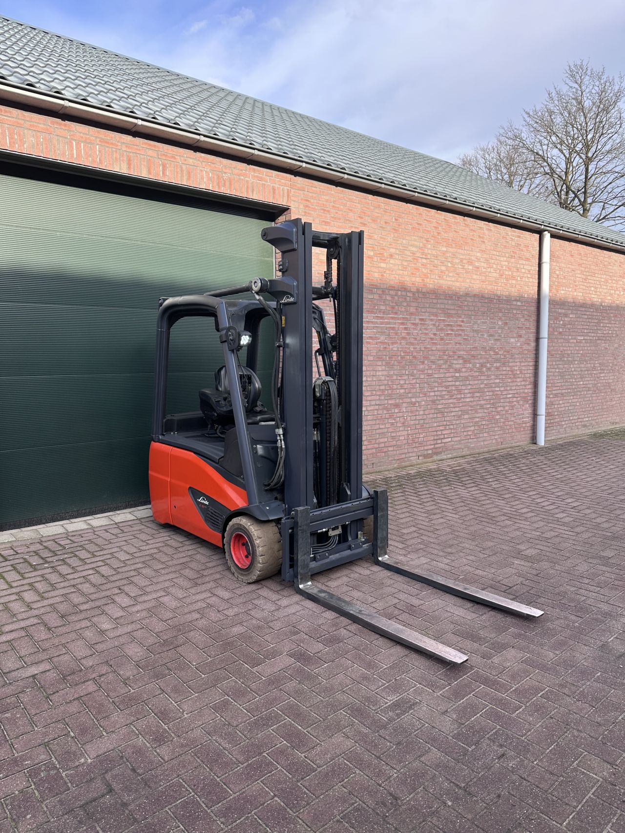 Linde E18-02 4500 uur! Triplo bj. 2018 elektrische heftruck