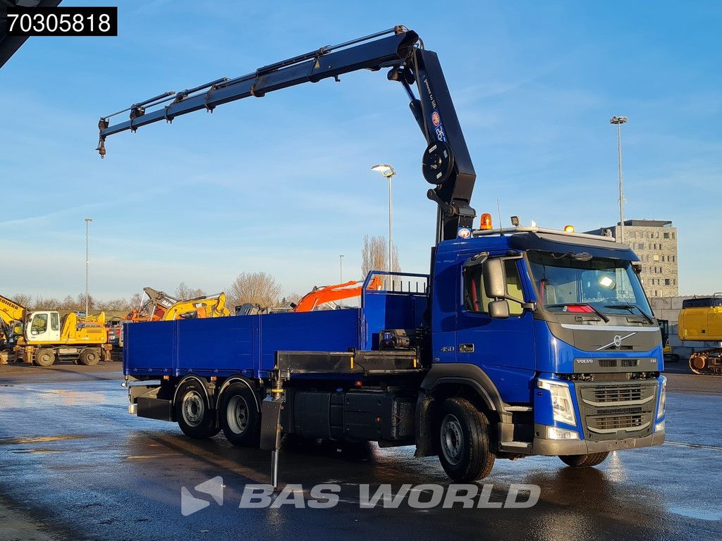 Volvo FM FM 450 6X2 HMF 2620 K5-RC Crane Kran Lift+Steering Axle Dynamic Steering Euro 6