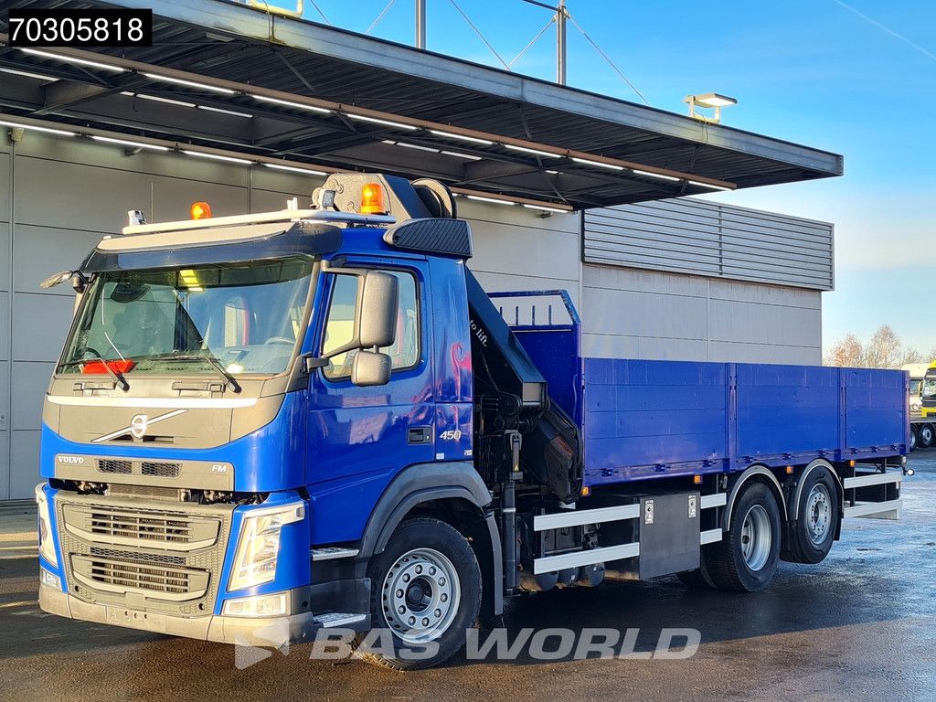 Volvo FM FM 450 6X2 HMF 2620 K5-RC Crane Kran Lift+Steering Axle Dynamic Steering Euro 6