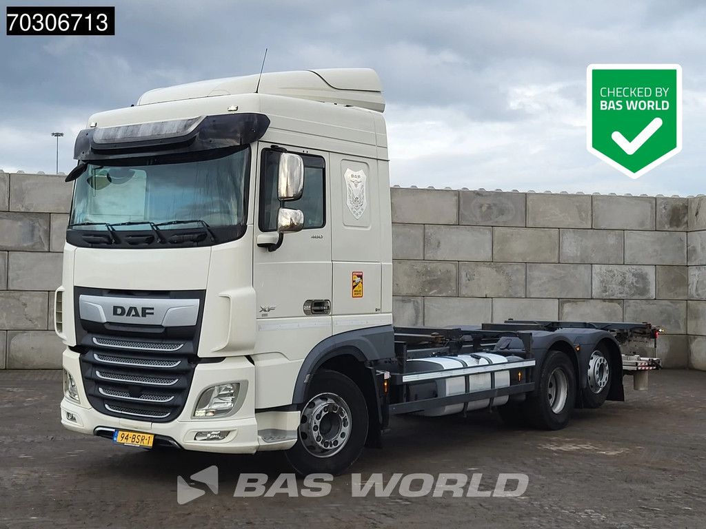 DAF XF XF 480 6X2 NL-Truck APK BDF Full Air Lift-Axle 1500kg Ladebordwand ACC Euro 6