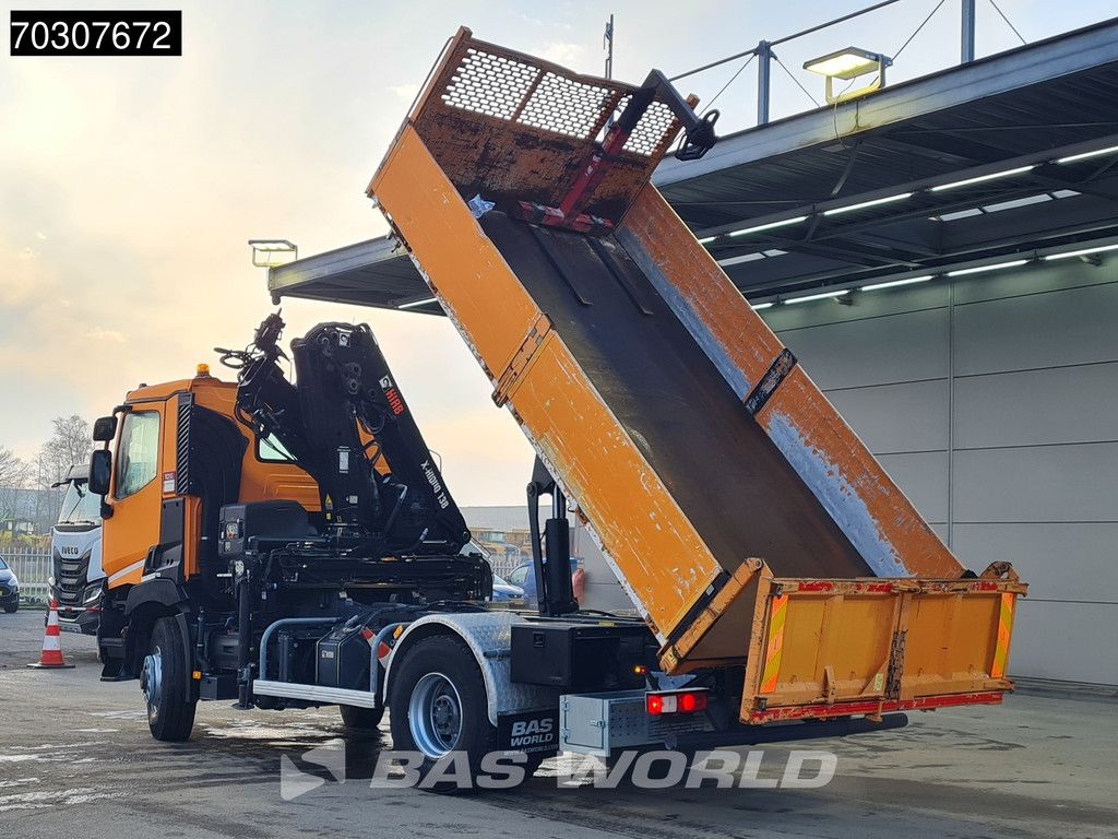 Renault C380 4X4 HIAB X-Hiduo 138 ES-2 Crane 7m3 tipper Hydrodrive Big-Axle Euro 6