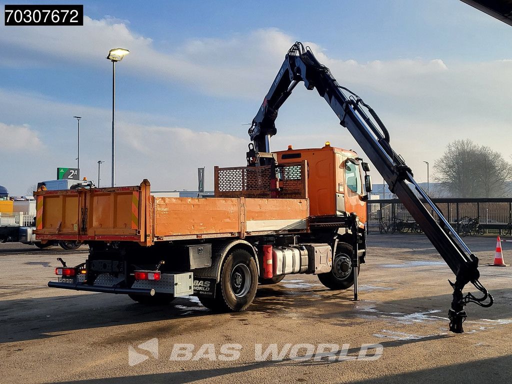 Renault C380 4X4 HIAB X-Hiduo 138 ES-2 Crane 7m3 tipper Hydrodrive Big-Axle Euro 6