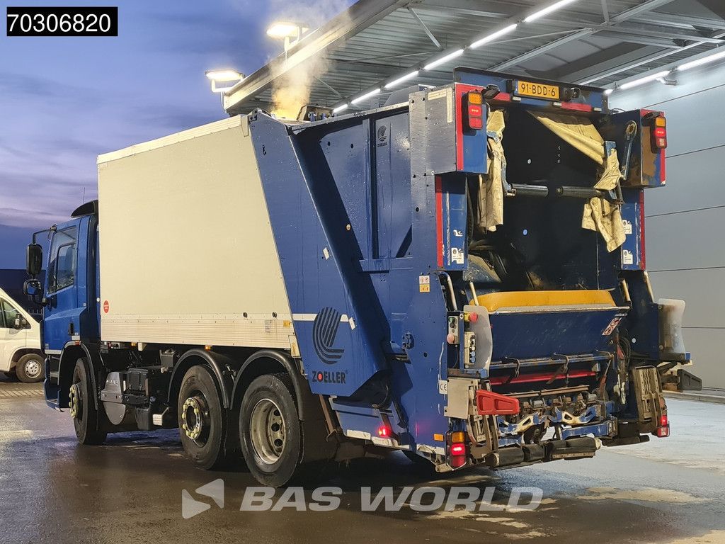DAF CF75.250 6X2 20m3 Zoeller Medium XL Steering axle Automatic Euro 5