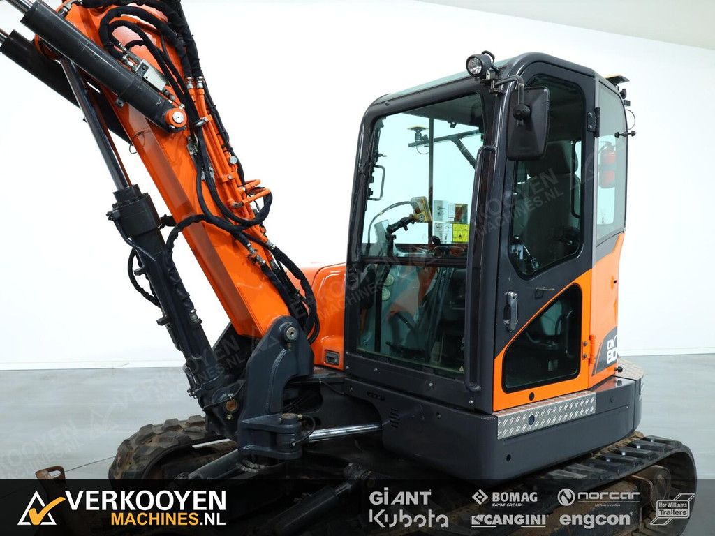 2012 Doosan DX80R + Topcon GPS VK10316