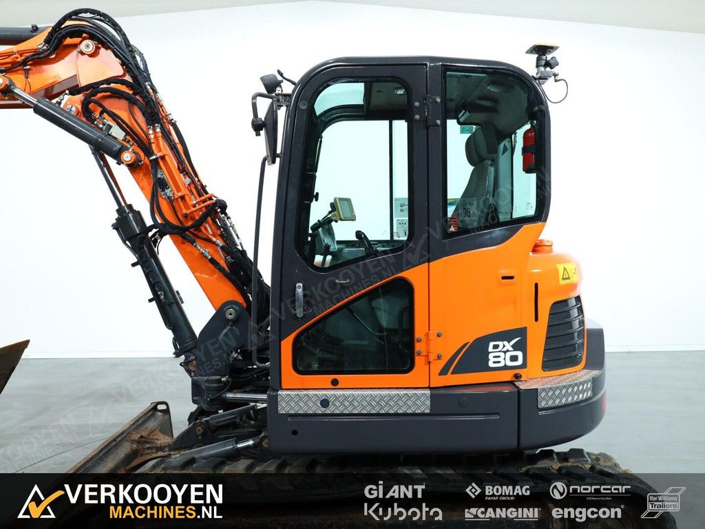 2012 Doosan DX80R + Topcon GPS VK10316