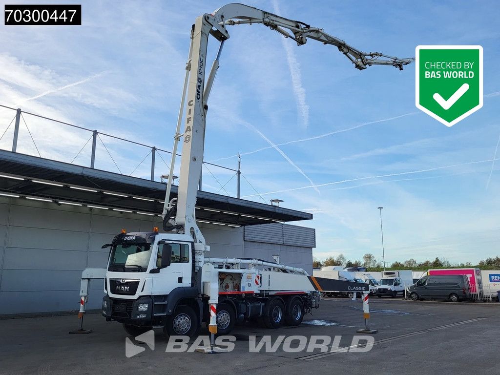 MAN TGS 41.460 8X4 CIFA K40C-PU1607 Pump 935hours! Big-Axle Steelsuspension Euro 6