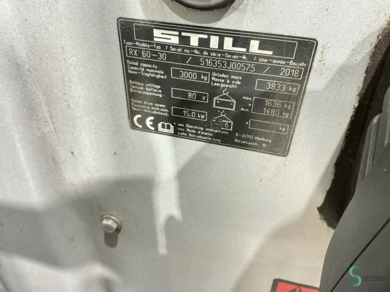 Forklifts Electric Still RX60-30 2018
