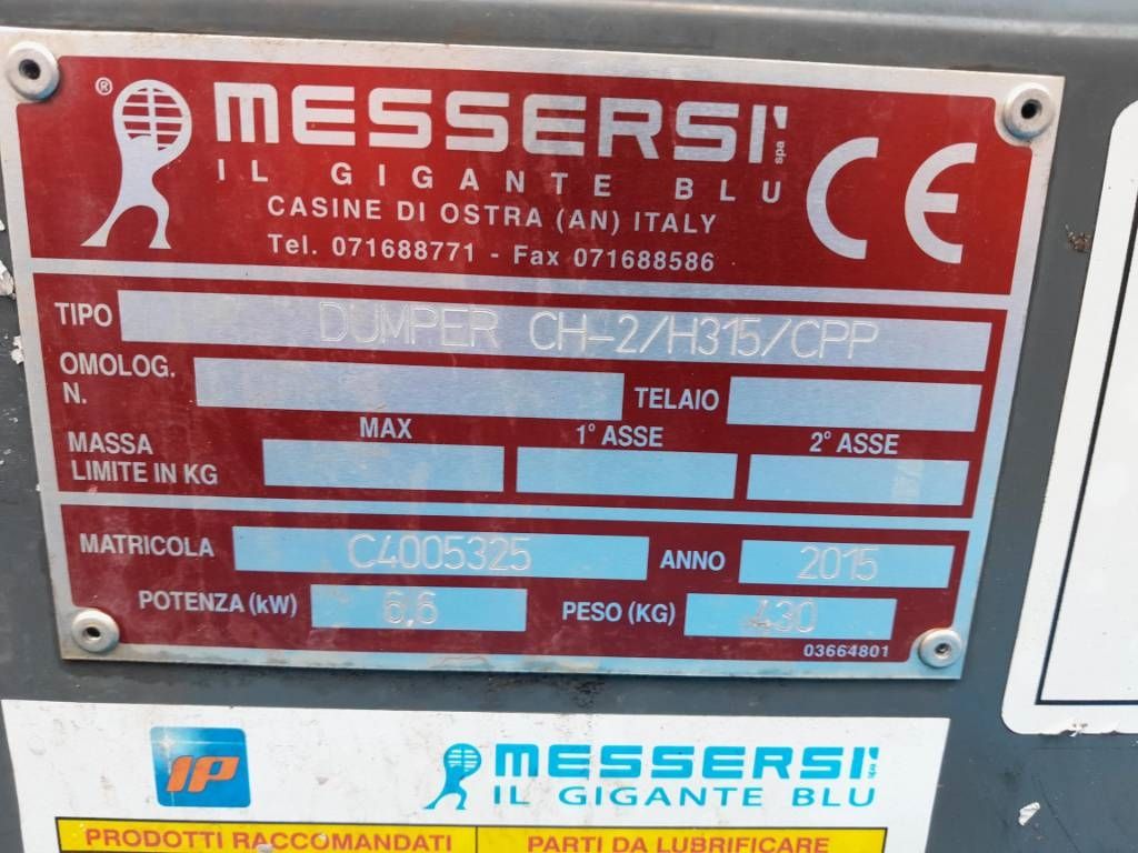 Messersi CH-2 rupsdumper dumper