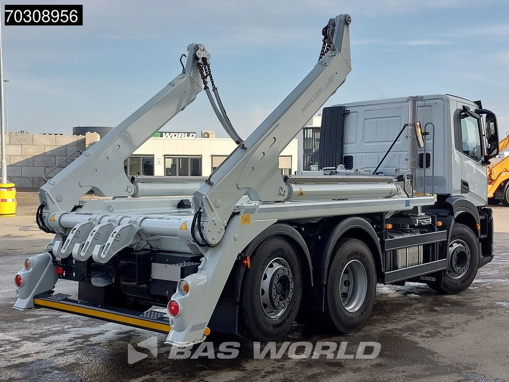 Iveco X-Way X-Way 420 6X2 NEW! Meiller AK16MT skiploader Lift+steering axle Automatic Euro 6