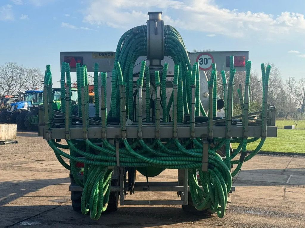 Dezeure De zwaef 10 m3 Vacuumtank Bemester 7,5 meter
