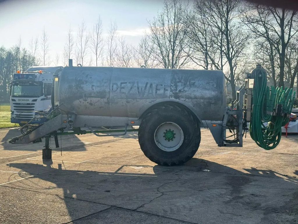 Dezeure De zwaef 10 m3 Vacuumtank Bemester 7,5 meter