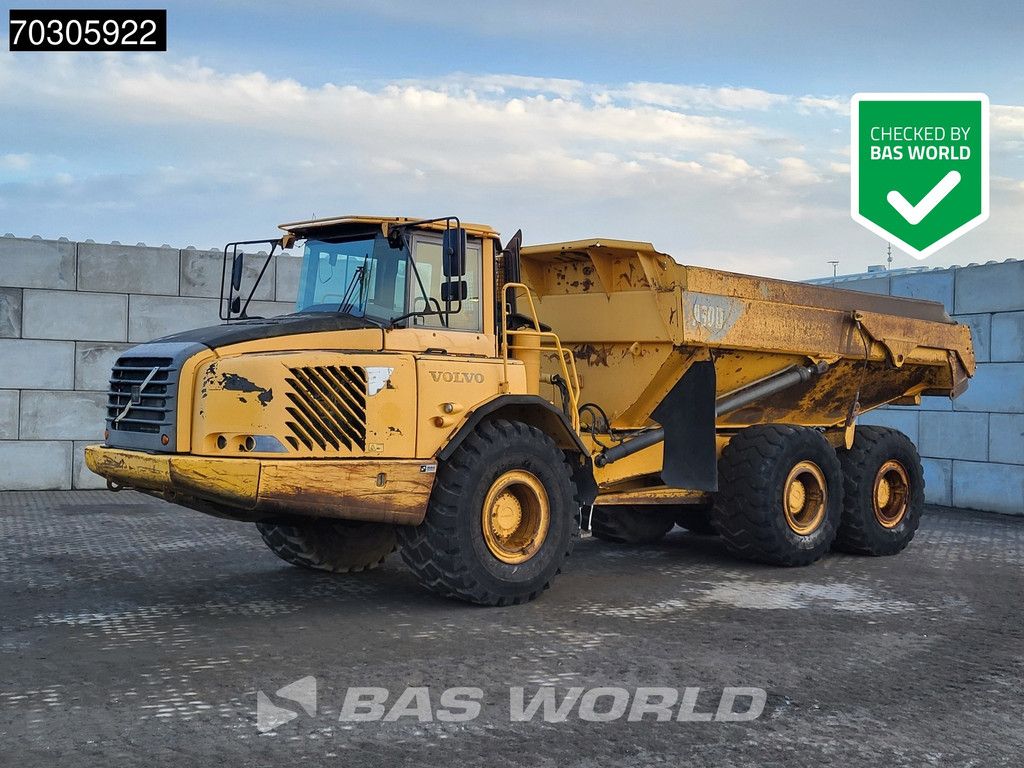 Volvo A30 D Ladeboardwand