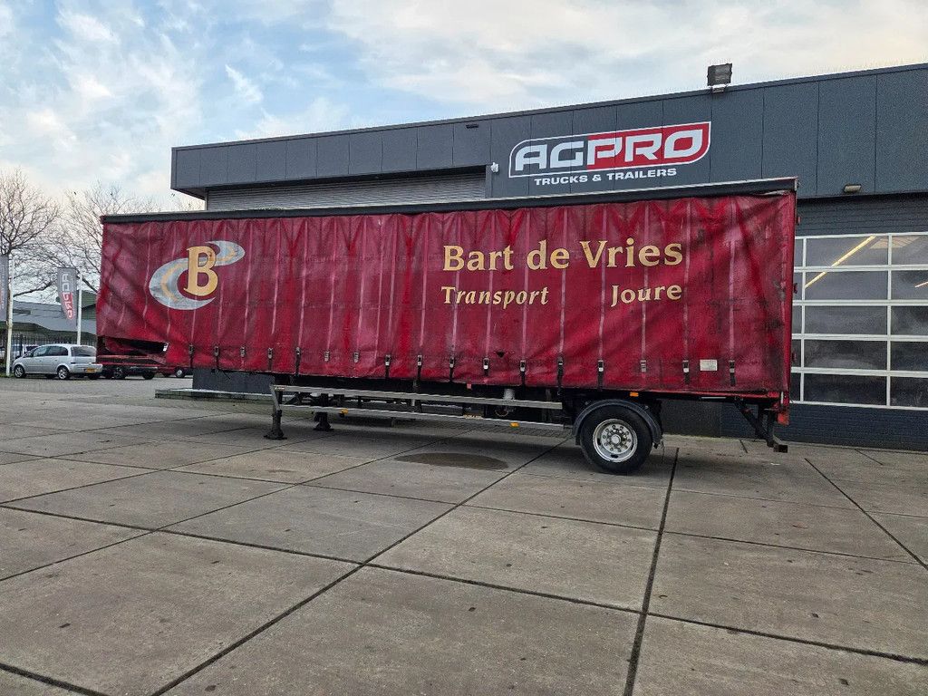 DRACO 1as met vastewand, podium oplegger