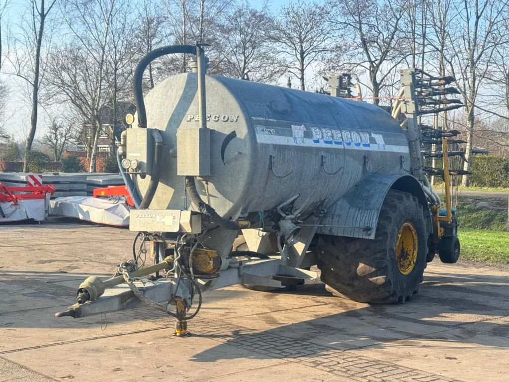 Peecon 10 m3 vacuumtank Giertank Bemester tank