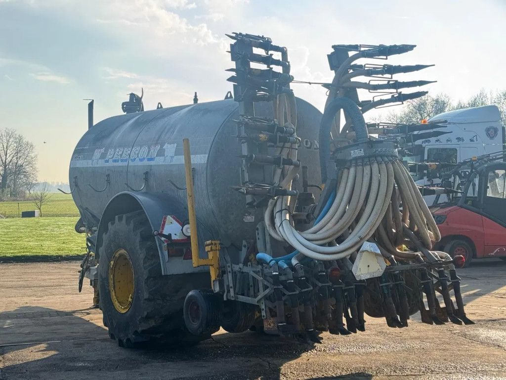 Peecon 10 m3 vacuumtank Giertank Bemester tank
