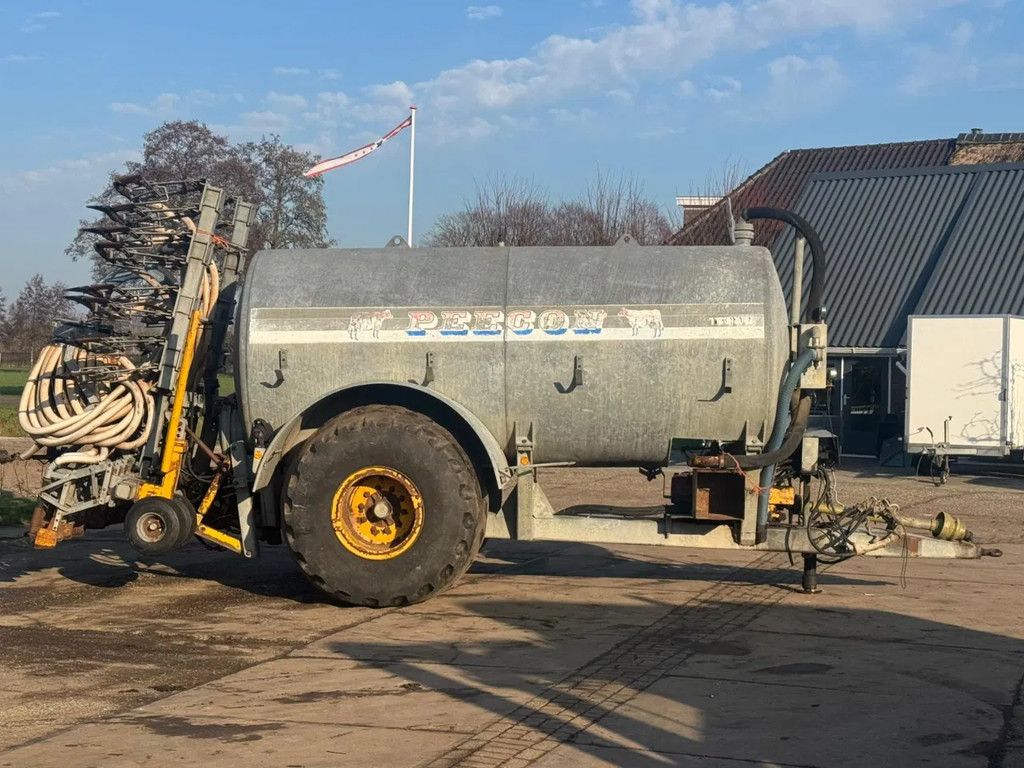 Peecon 10 m3 vacuumtank Giertank Bemester tank