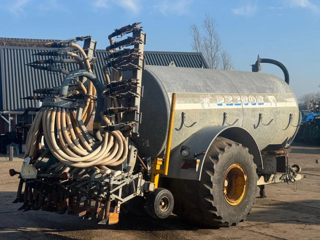 Peecon 10 m3 vacuumtank Giertank Bemester tank