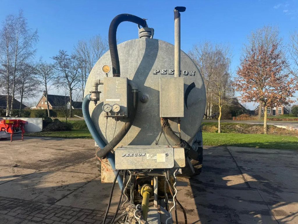 Peecon 10 m3 vacuumtank Giertank Bemester tank