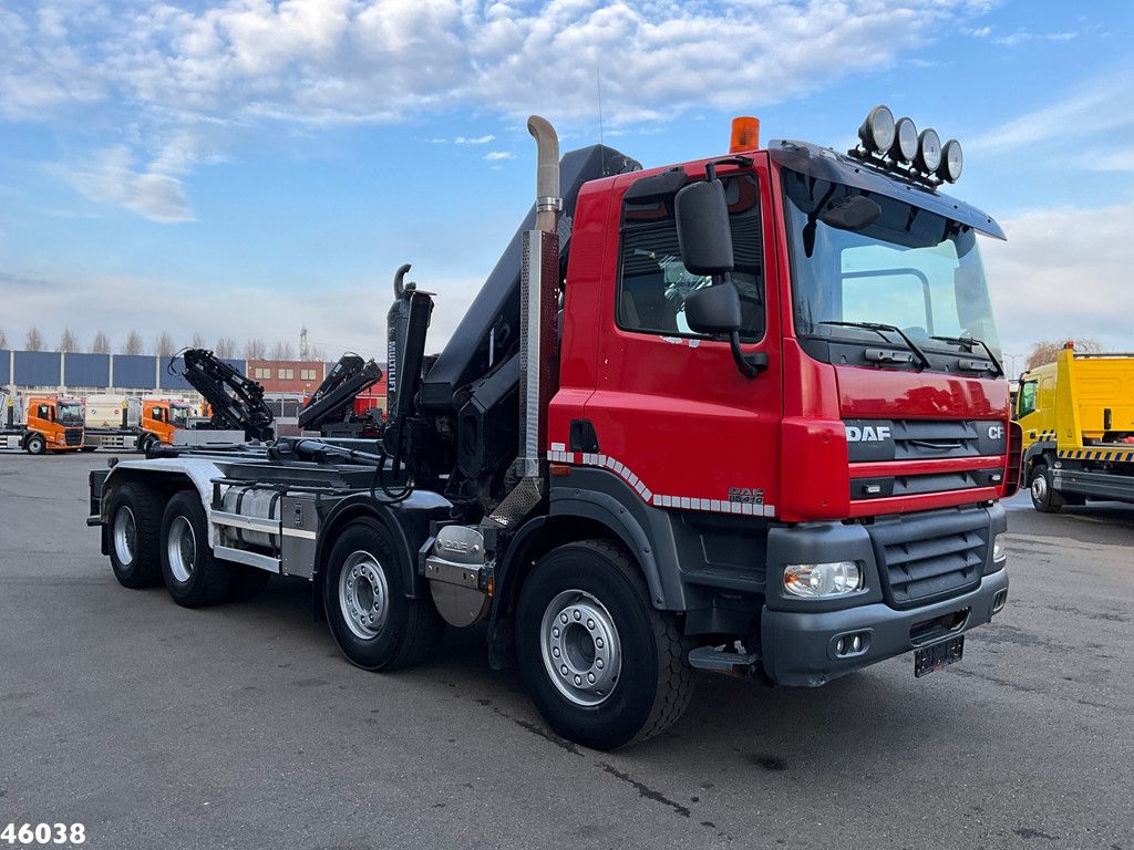 DAF FAD 85 CF 410 8x4 Hiab 24 Tonmeter laadkraan