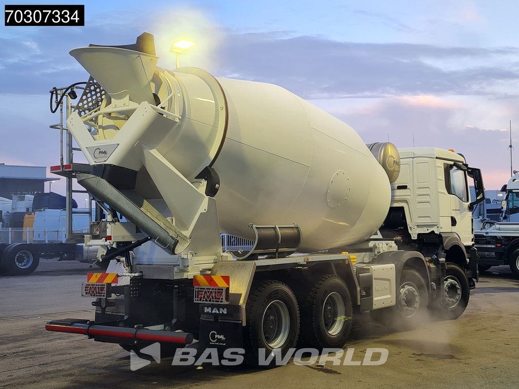 MAN TGS TGS 35.440 8X4 NEW! 10m3 Mixer Big-Axle Steel suspension Automatic Euro 6
