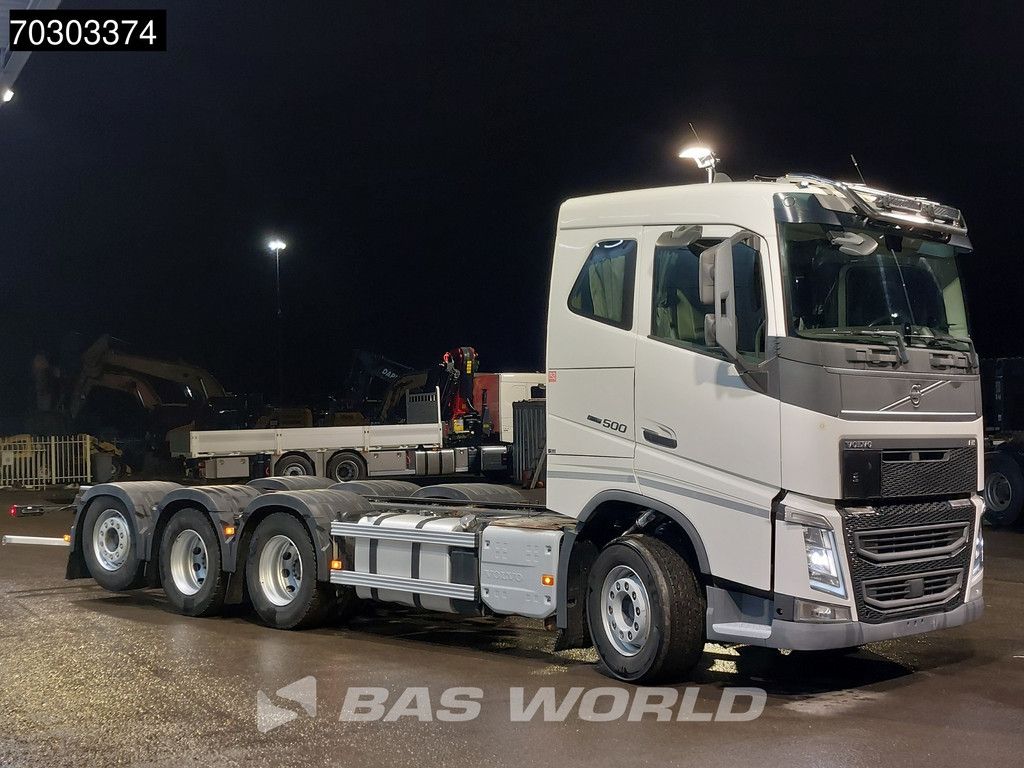 Volvo FH 500 8X4 Full Air 7,65m Chassis Lift+Steering Axle Euro 6