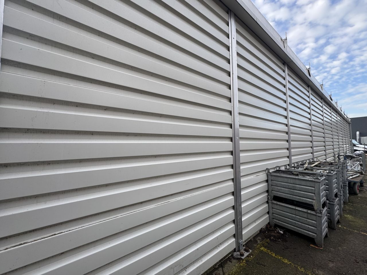 Te koop aangeboden: HALTEC BASIC opslaghal, bouwjaar 2021, ca. 4