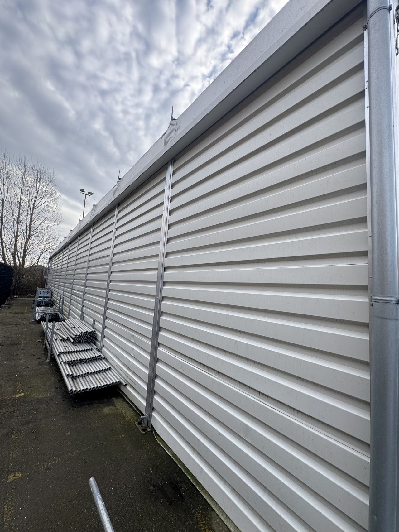 Te koop aangeboden: HALTEC BASIC opslaghal, bouwjaar 2021, ca. 4