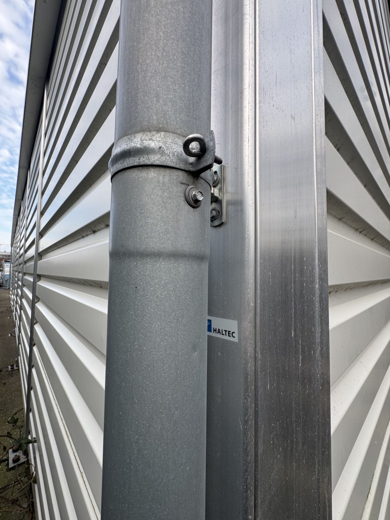 Te koop aangeboden: HALTEC BASIC opslaghal, bouwjaar 2021, ca. 4