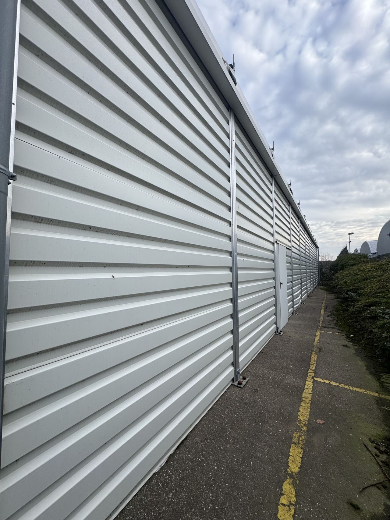 Te koop aangeboden: HALTEC BASIC opslaghal, bouwjaar 2021, ca. 4