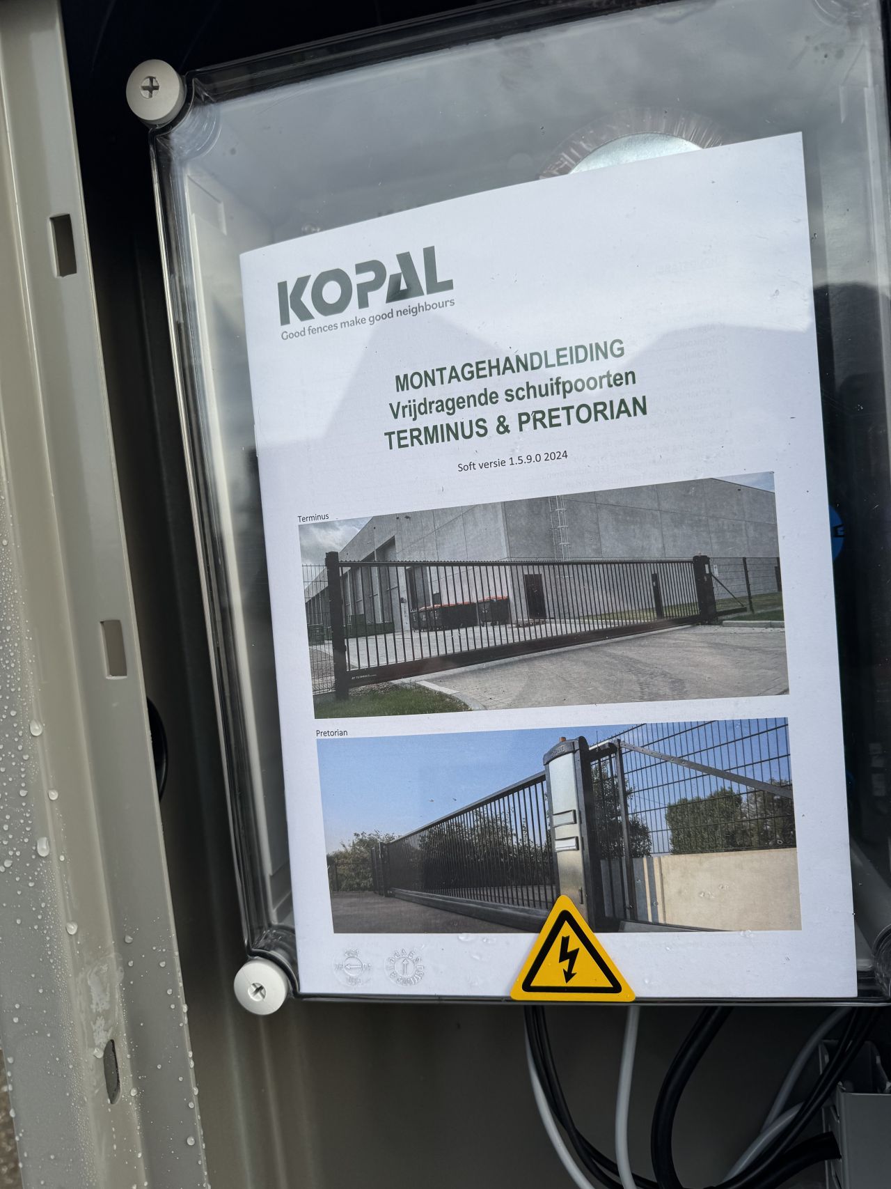 Volautomatische Schuifpoort Kopal