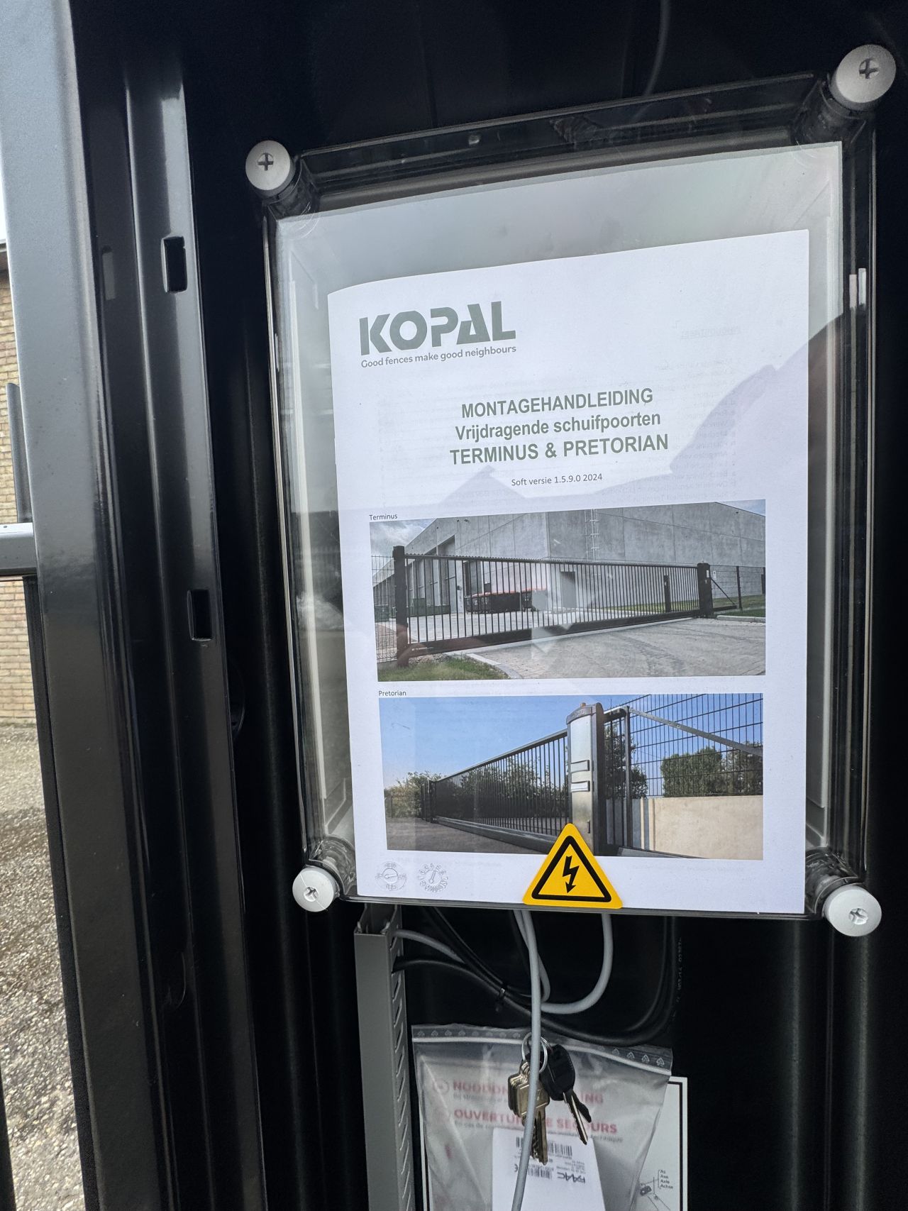 Volautomatische Schuifpoort Nieuw !