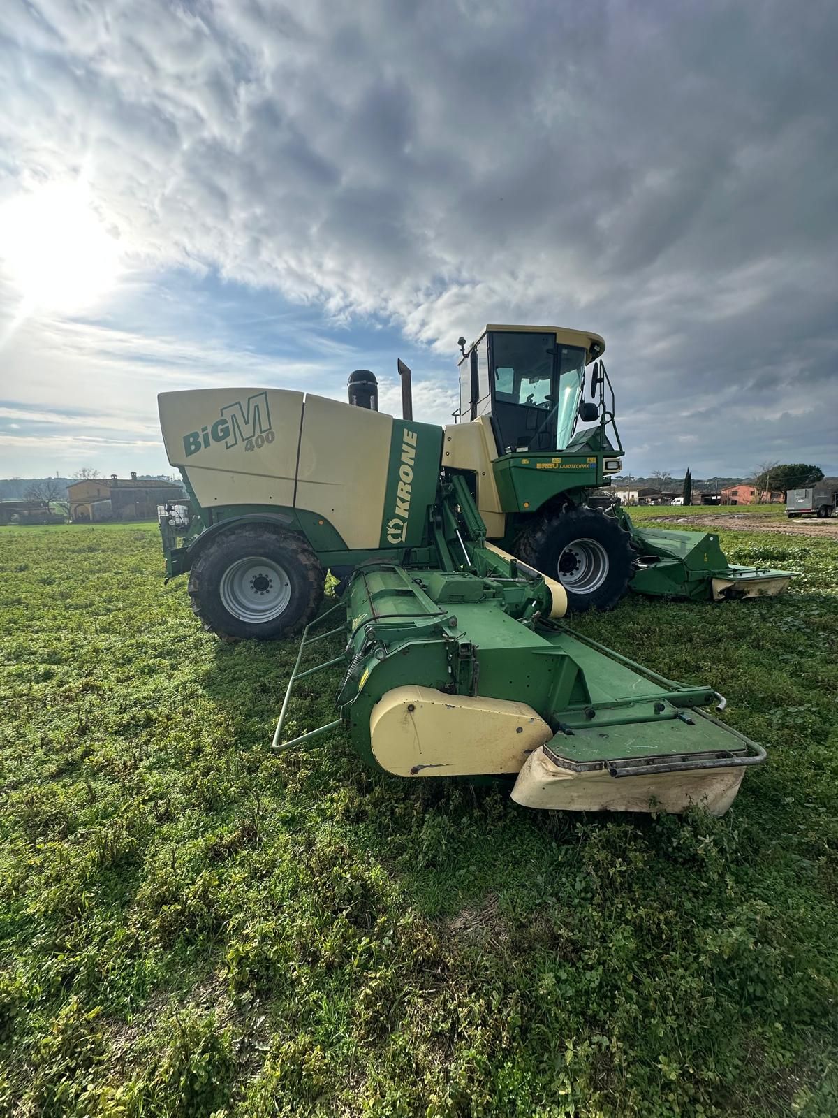 Krone Big M I / II / 400 / 500 zelfrijdende maaier