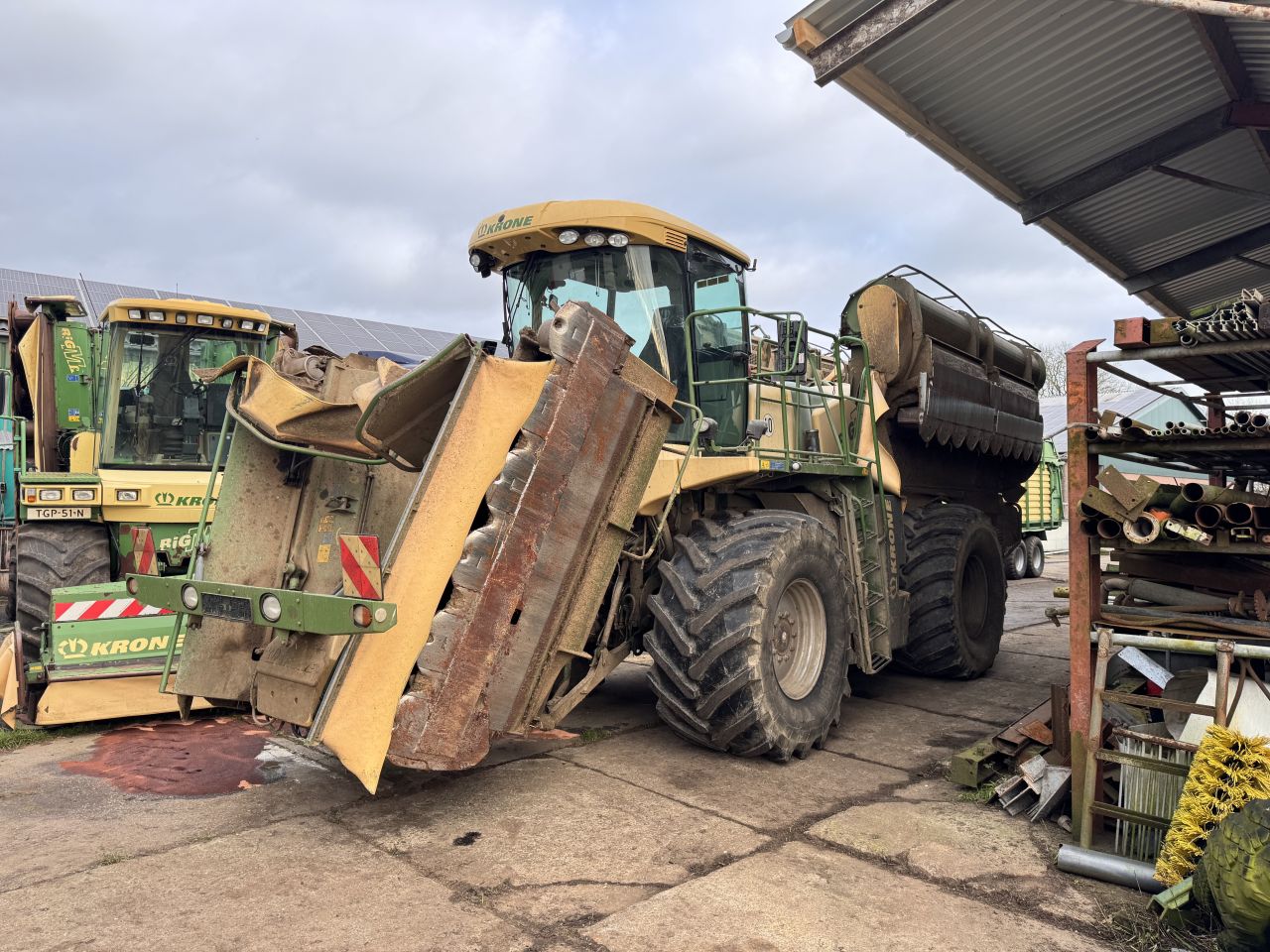 Krone Big M I / II / 400 / 500 zelfrijdende maaier