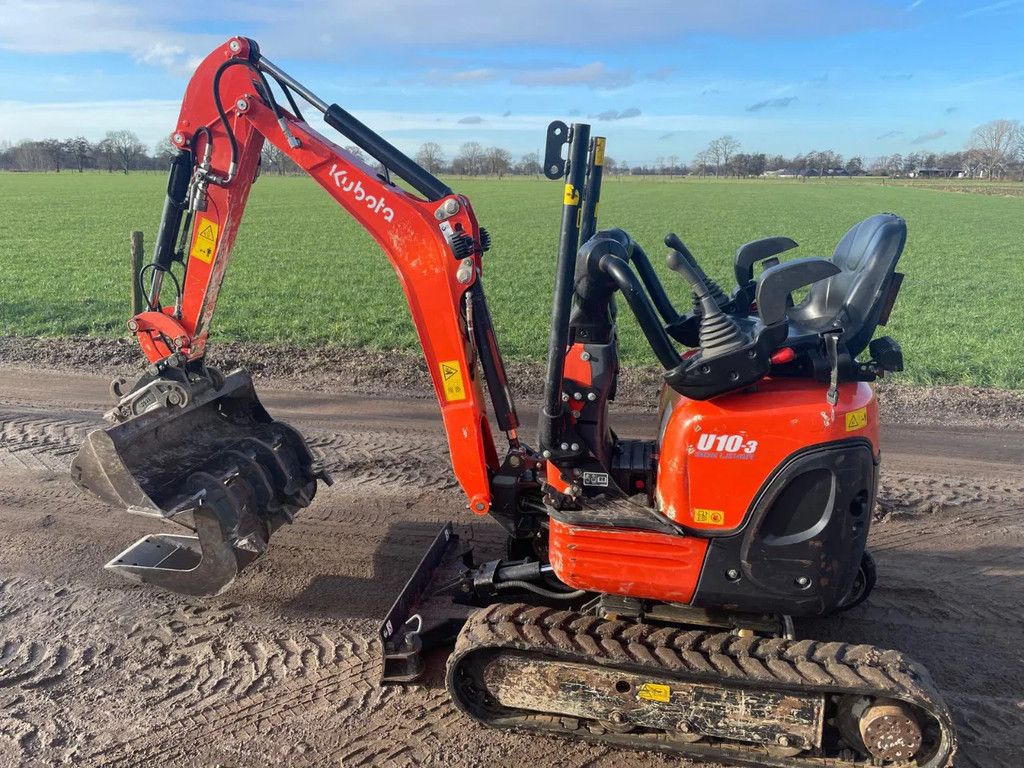 Kubota U10-3 Minigraver Graafmachine MARGE