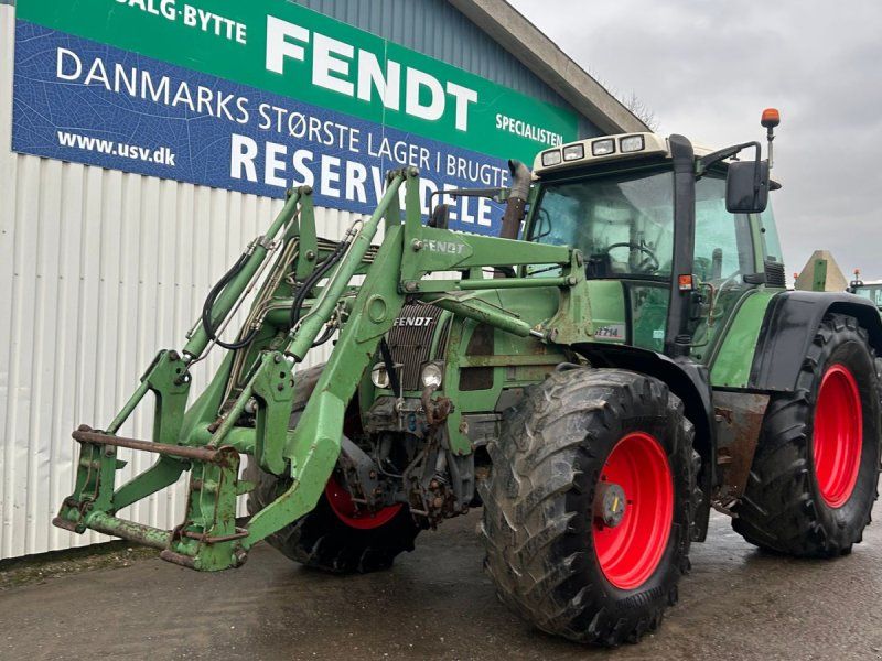 Fendt 714 Vario Med Frontlæsser