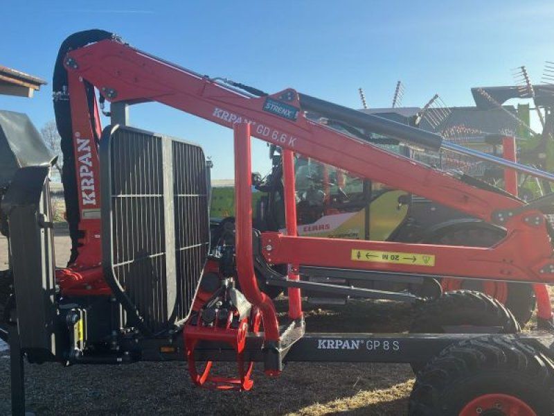 Krpan RÜCKEWAGEN GP 8 S + GD 6