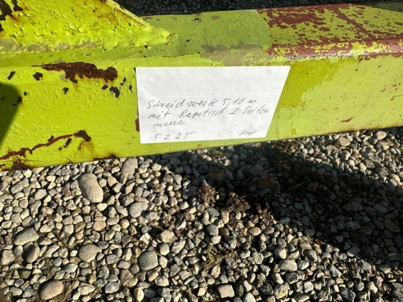 Claas Schenidwerk 5,10 m Rapstisch mit Wagen komple