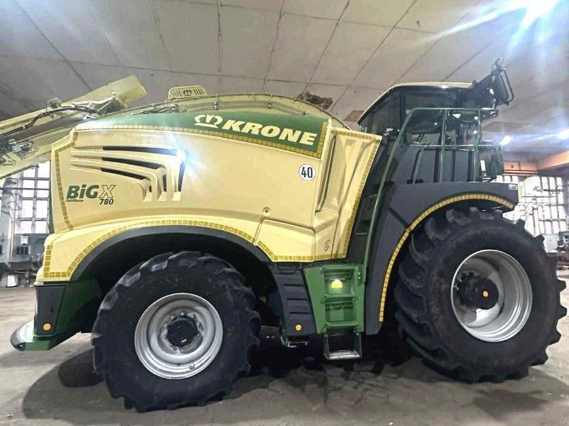 Krone Big X780 Allrad Steindetektor NIR, XCollect 900 Getreidema