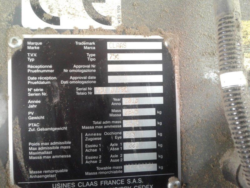 Claas Variant 360 RF