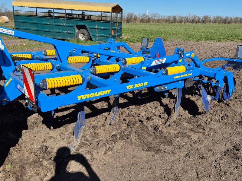 Farmet Triolent TX 300 N dybdeharve med alt i udstyr