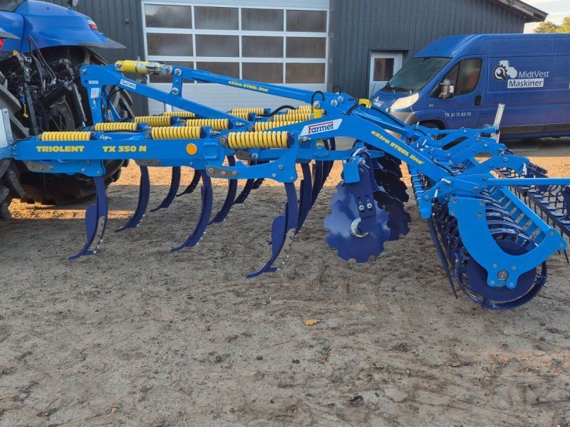 Farmet Triolent TX 350 N dybdeharve med alt i udstyr
