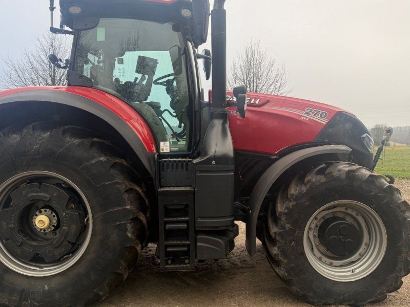 Case IH Optum 270 CVX 1000kg hjulvægte og rtk gps