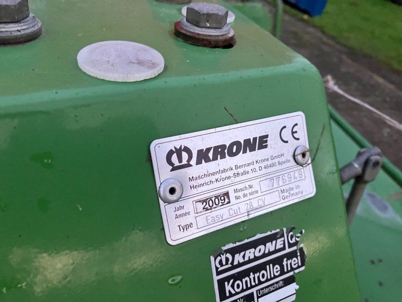Krone EasyCut 28CV