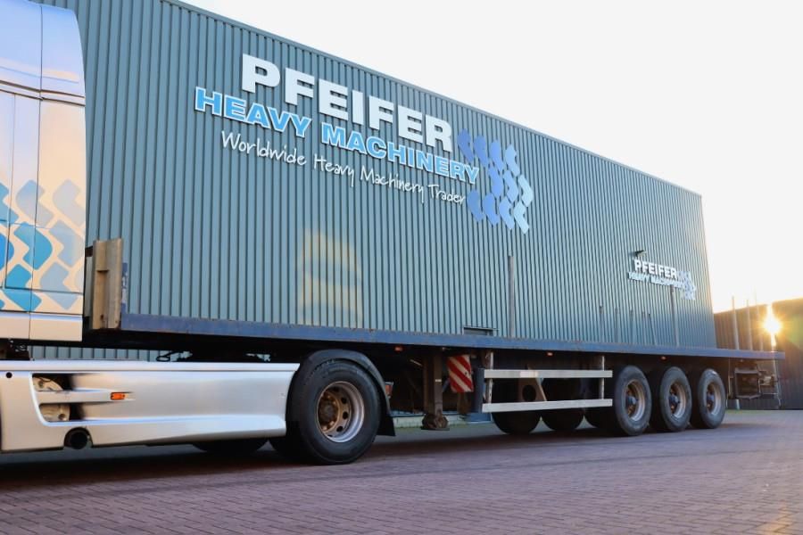 Groenewegen DRO-12-27 3 Axle Trailer, 32t Capacity, BPW Axles