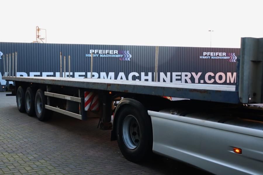 Groenewegen DRO-12-27 3 Axle Trailer, 32t Capacity, BPW Axles