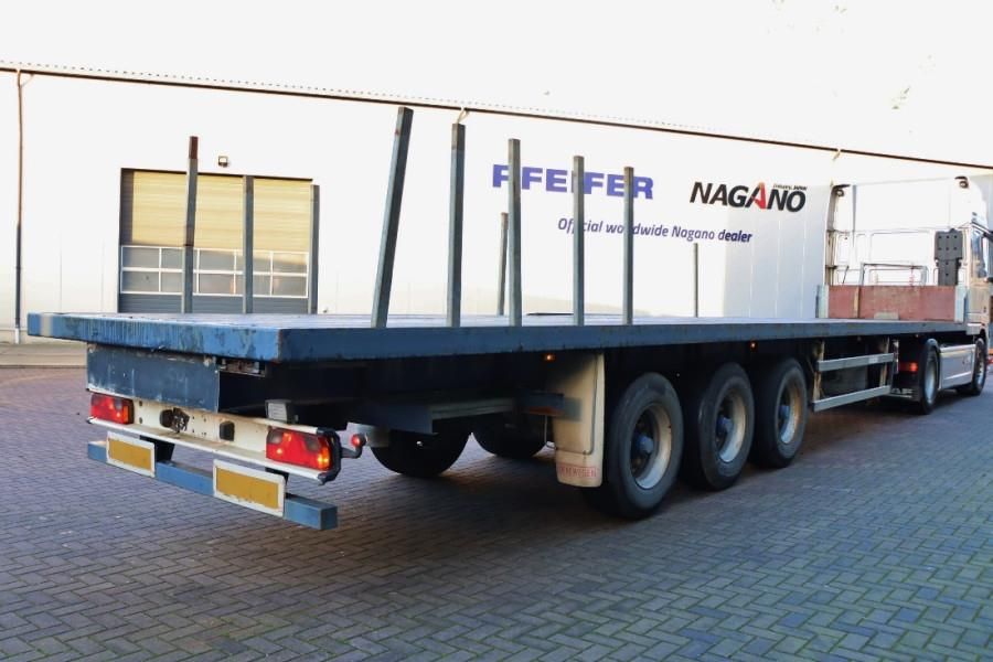 Groenewegen DRO-12-27 3 Axle Trailer, 32t Capacity, BPW Axles