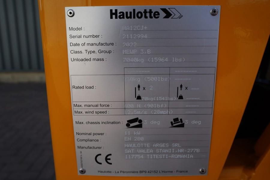 Haulotte HA12CJ+ Valid inspection, *Guarantee! Electric, 12