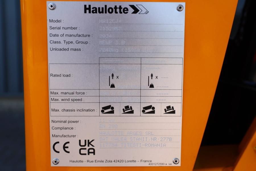 Haulotte HA12CJ+ Valid inspection, *Guarantee! Electric, 12