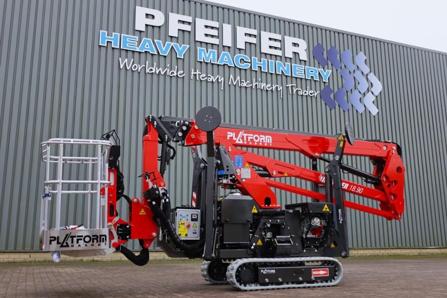 Platform Basket Spider 18.90 PRO CE Declaration, Valid inspection,