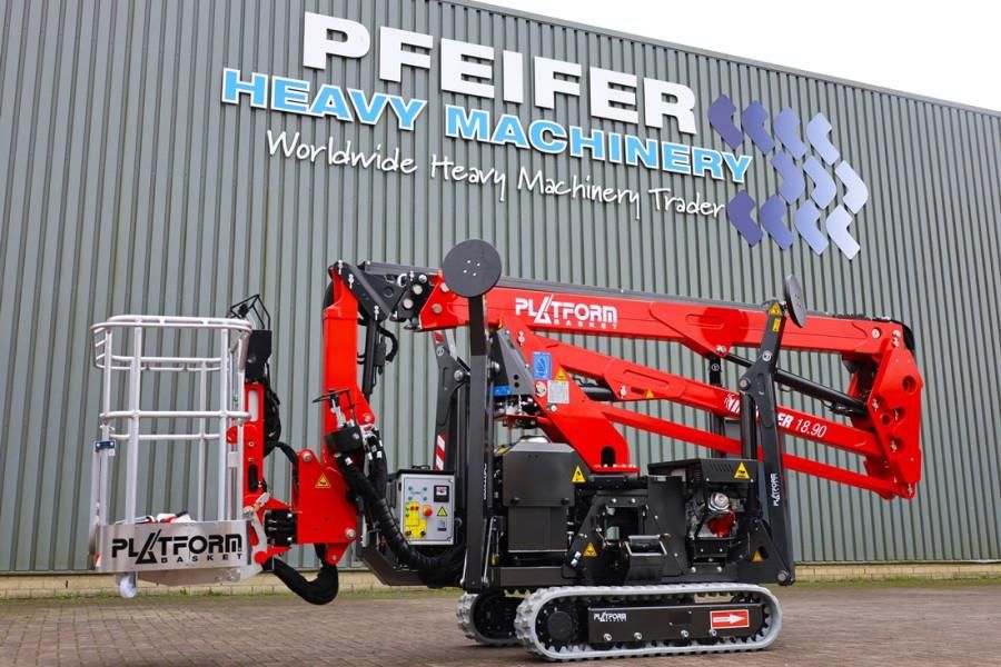 Platform Basket Spider 18.90 PRO CE Declaration, Valid inspection,